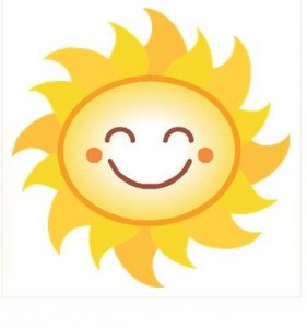 Picture of smiling sun
