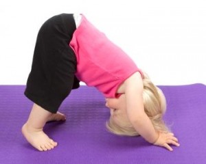 Toddlers can do Yoga